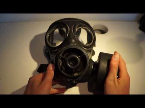 s10 gas mask red lenses